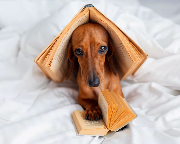 salon de Toilettage pour chien mignon